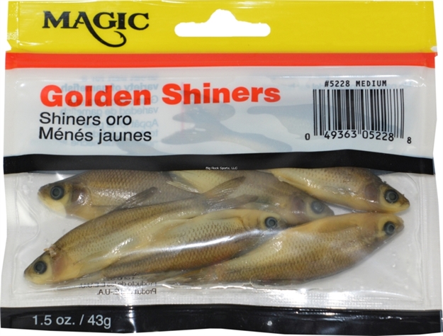 Picture of Magic Bait Preserved Golden Shiners, Medium 3-1/2", 1 1/2 OZ Bag