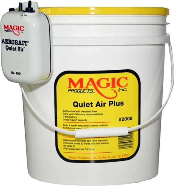 Picture of Magic Bait Quiet Air Plus 8 Qt. Insulated Bucket With Aerator