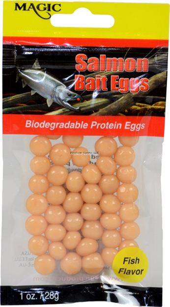 Picture of Magic Bait Salmon Bait Eggs Light Pink/Shrimp 1 OZ Bag