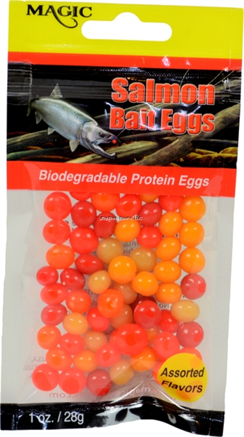 Picture of Magic Bait Salmon Bait Eggs Mixed 1 OZ Bag