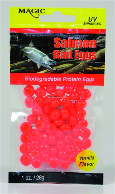 Picture of Magic Bait Salmon Bait Eggs Red/Vanilla 1 OZ Bag