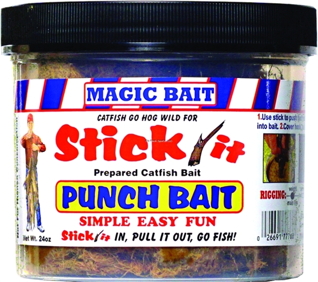 Picture of Magic Bait Stick-It Punch Bait QT Size Jar