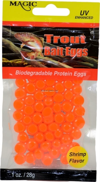 Picture of Magic Bait Trout Bait Eggs Orange/Shrimp 1 OZ Bag