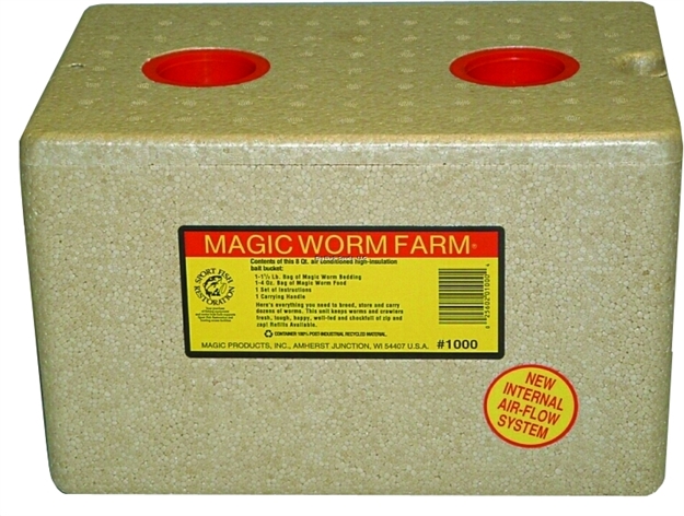 Picture of Magic Bait Worm Farm W/Bedding & Food
