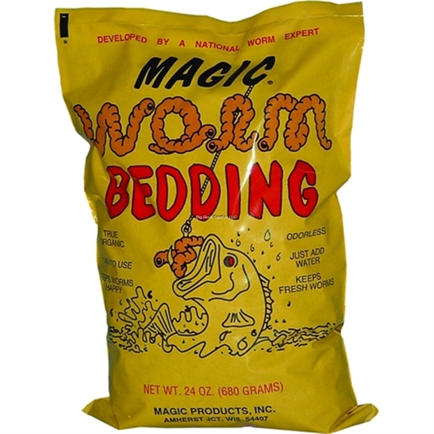 Picture of Magic Bait Worm Bedding 1-1/2Lb 12Bgs