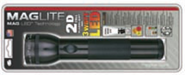 Picture of  Maglite 2 Cell D Led Flashlight Black St2d016