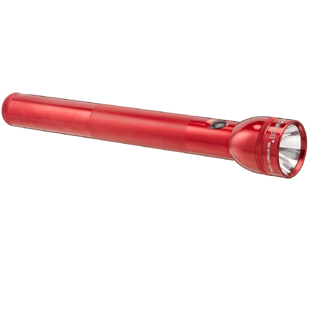 Picture of Maglite Heavy-Duty Incandescent 4-Cell D Flashlight Red S4D036 038739012391