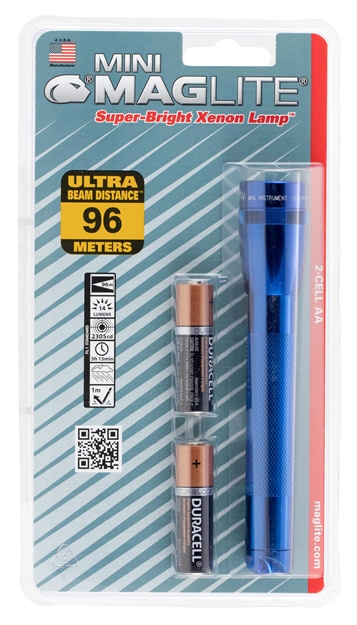 Picture of Maglite M2a116 Maglite Mag Incandescent Flashlight 2Aa Blue