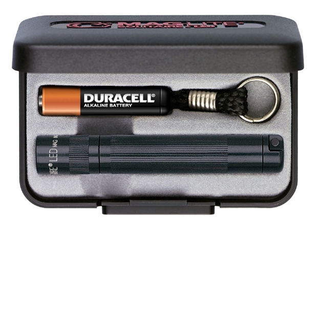 Picture of Maglite Solitaire Led Aaa Flashlight Presentation Box Black J3A012 038739600321