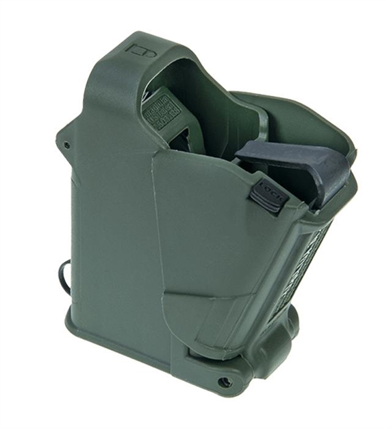 Picture of  Maglula Up60dg Uplula Loader & Unloader Double Stack Single Stack Dark Green Polymer 9Mm Luger/45 Acp Pistols 811619021023