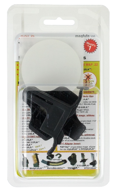 Picture of  Maglula Xt83b Lula Loader & Unloader Set Single Stack Style 22 LR Ruger Magazines Holds UP TO 12Rds, Black Polymer 858003000837