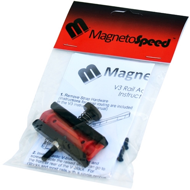 Picture of Magnetospeed Llc V3 Rail Adapter TO Pictinny Rail Mount System! MSRA