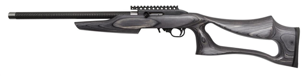 Picture of  Magnum Research Ssebp22g Magnum Lite Switchbolt Full Size 22 LR 10+1 17" Black Anodized Carbon Steel/Threaded Barrel, Black W/Integral Scope Base Receiver, Pepper Fixed Thumbhole Stock, Right Hand