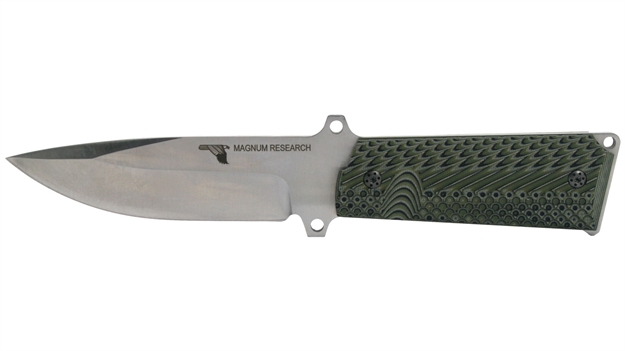 Picture of  Magnum Research Knife1911 1911  9" Clip Point Plain 420 Stainless Steel G10 Gray/Green Handle Fixed 761226088134