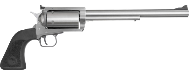 Picture of Magnum Research Bfr30306 Bfr  Extra Large 30-30 Win 6 Shot 10" Brushed Stainless Steel Barrel & Cylinder, Stainless Steel Frame, Black Hogue Rubber Grip, Exposed Hammer BFR30-30-6 761226090229