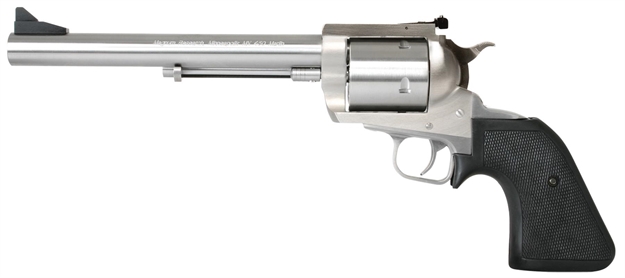 Picture of Magnum Research Bfr45707 Bfr Long Cylinder Large Frame 45-70 Gov 5 Shot, 7.50" Brushed Stainless Steel Barrel, Cylinder & Frame, Black Hogue Rubber Grip, Exposed Hammer BFR45-707 761226028635