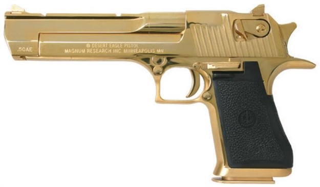 Picture of Magnum Research DE 50 Xix 6" 24K Gold