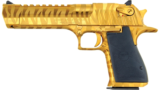 Picture of DE Mk19 50Ae 6" Gld/Ttm Tiger Stripe