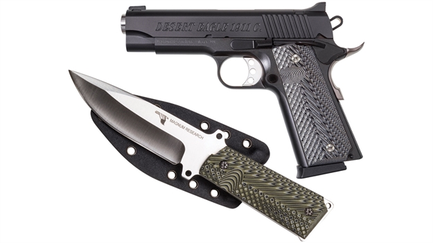 Picture of Dese Auto 1911C 45Acp 4.3" Bbl Black W/ Knife DE1911C-K 761226088653