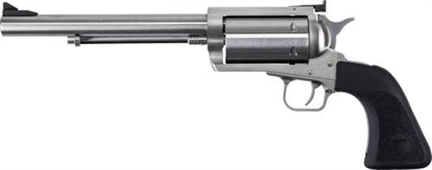 Picture of Magnum Research Bfr303076 Bfr  Extra Large 30-30 Win 6 Shot 7.50" Brushed Rifled Steel Barrel & Cylinder, Stainless Steel Frame, Black Hogue Rubber Grip, Exposed Hammer BFR30-307-6