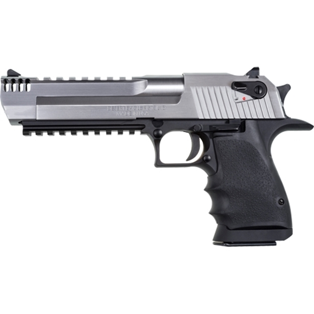 Picture of  Magnum Research De44asimb Desert Eagle Mark Xix L6 44 Rem Mag 6" 8+1 Black Hardcoat Anodized Aluminum Frame Stainless Steel Slide Black Polymer Grip 761226088110