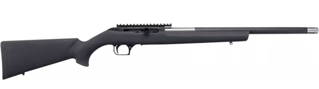 Picture of  Magnum Research Sba22wmh Magnum Lite Straight Bolt 22 Wmr 9+1 19" Black Threaded Barrel, Black Anodized Aluminum Receiver W/Picatinny Rail, Black Hogue Overmolded Polymer Stock