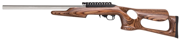 Picture of  Magnum Research Mlrs22wmbn Magnum Lite Barracuda Semi-Automatic 22 Winchester Magnum Rimfire (Wmr) 19" 9+1 Laminate Brown Stk Black