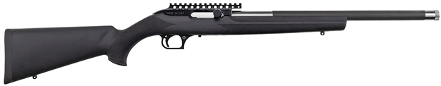 Picture of  Magnum Research Sba17hmh Magnum Lite  17 Hmr 19" Black Steel Threaded Barrel, Black Fixed Hogue Overmolded Stock