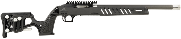 Picture of  Magnum Research Ssl22g Magnum Lite Switchbolt 22 LR 10+1 16.50" Black Tensioned W/Threaded Muzzle Barrel, Black Receiver W/Picatinny Rail, Black Luth-Ar Mca-22 Stock 761226090809