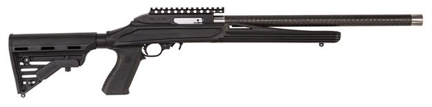 Picture of  Magnum Research Sstb22g Magnum Lite Switchbolt Full Size 22 LR 10+1 17" Black Carbon Steel/Threaded Barrel, Black W/Integral Scope Base Receiver, Black Fixed Pistol Grip Stock, Right Hand 761226089193