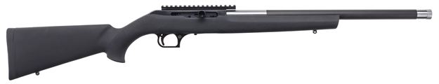 Picture of  Magnum Research Sba22wmh Magnum Lite Straight Bolt 22 Wmr 9+1 19" Black Threaded Barrel, Black Anodized Aluminum Receiver W/Picatinny Rail, Black Hogue Overmolded Polymer Stock 761226090199