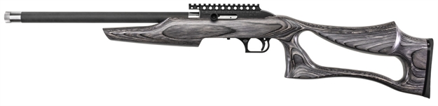 Picture of  Magnum Research Ssebp22g Magnum Lite Switchbolt Full Size 22 LR 10+1 17" Black Anodized Carbon Steel/Threaded Barrel, Black W/Integral Scope Base Receiver, Pepper Fixed Thumbhole Stock, Right Hand 761226089056