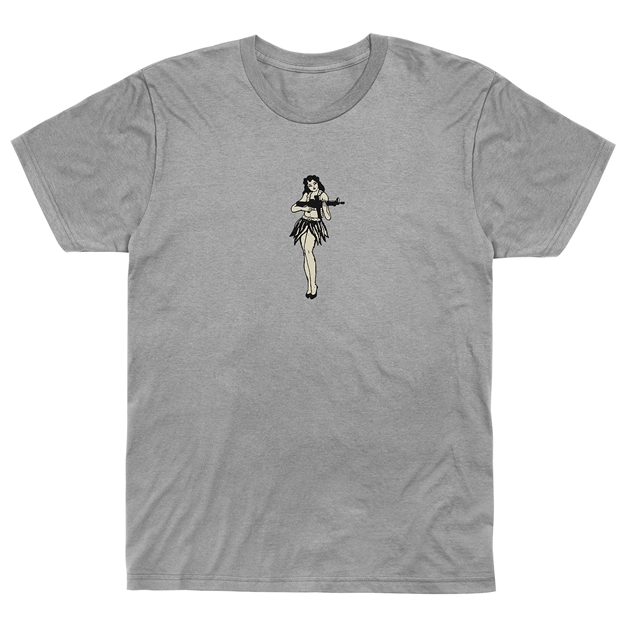 Picture of Magpul  Hula Girl T-Shirts Athletic Gray Heather Small Short Sleeve