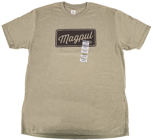 Picture of Magpul  Rover Block T-Shirts OD Green Heather Large Short Sleeve