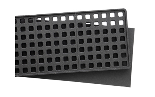 Picture of  Magpul Mag1324blk Daka Grid Organizer Black Polypropylene For Pelican 1750 Protector/Eylar 53"/Harbor Freight Apache 9800