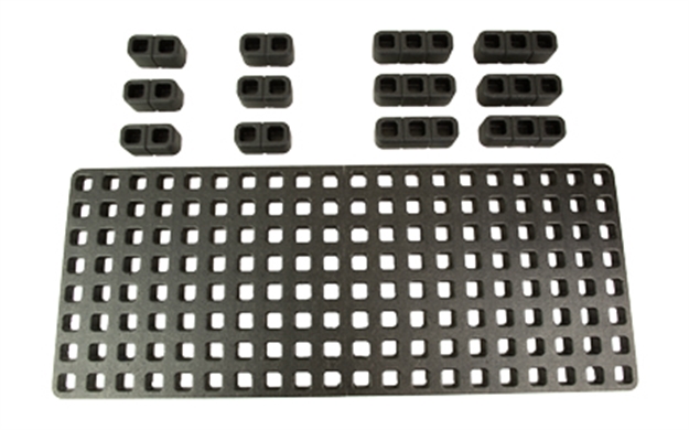 Picture of  Magpul Mag1456blk Daka Grid Organizer Black Polypropylene 840815148340