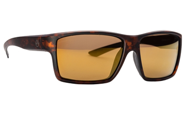 Picture of Magpul Industries Corp Explorer Eyewear, Polarized - Tortoise Frame, Bronze Lens/Gold Mirror MAG1147-1-204-2030