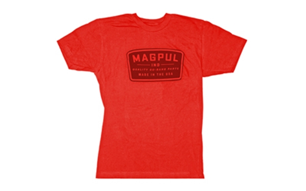 Picture of Magpul Mag1111-610-2X Fine Cotton GO Bang Shirt Xxl Red