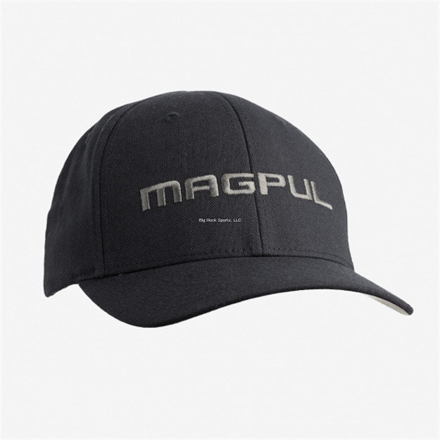 Picture of  Magpul Mag1103-001 Wordmark Stretch Fit Black Adjustable Snapback L/Xl Fitted 840815125365