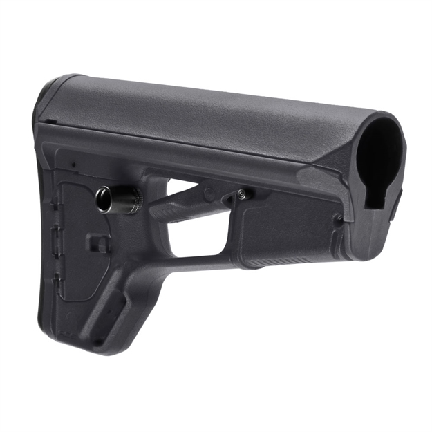 Picture of  Magpul Mag378-Gry Acs-L Carbine Stock Stealth Gray Synthetic For Ar-15, M16, M4 With Mil-Spec Tube (Tube Not Included) 873750011585