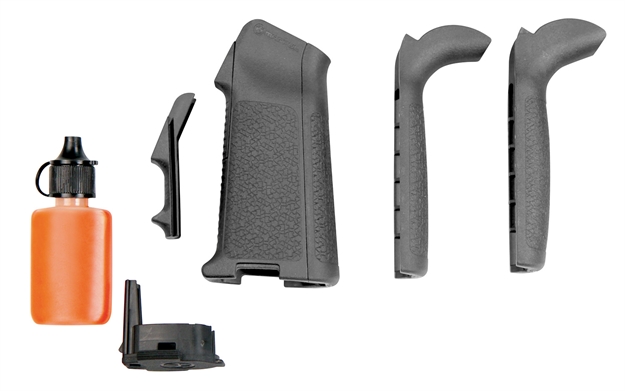 Picture of  Magpul Mag521-Gry Miad Type 2 Gen 1.1 Grip Kit Polymer Aggressive Textured Gray For AR Platform 873750008646