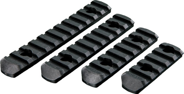 Picture of Magpul Industries Corporation Moe Polymer Rail 5 Slots Black MAG406-BLK 873750005089