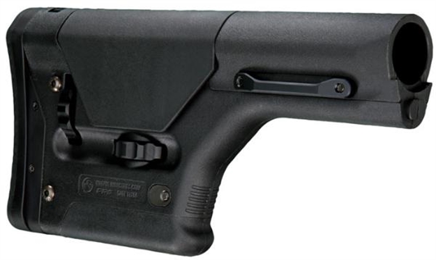 Picture of Magpul Industries Corporation Prs Precision-Adjustable Buttstock Ar10/Sr25 7.62X51 Black Black