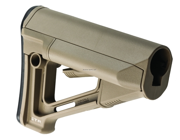 Picture of  Magpul Mag470-Fde Str Carbine Stock Flat Dark Earth Synthetic For Ar-15, M16, M4 With Mil-Spec Tube (Tube Not Included)