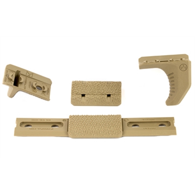 Picture of  Magpul Mag608-Fde Hand Stop Kit M-Lok Ar-Platform Compatible W/ M-Lok Flat Dark Earth Polymer