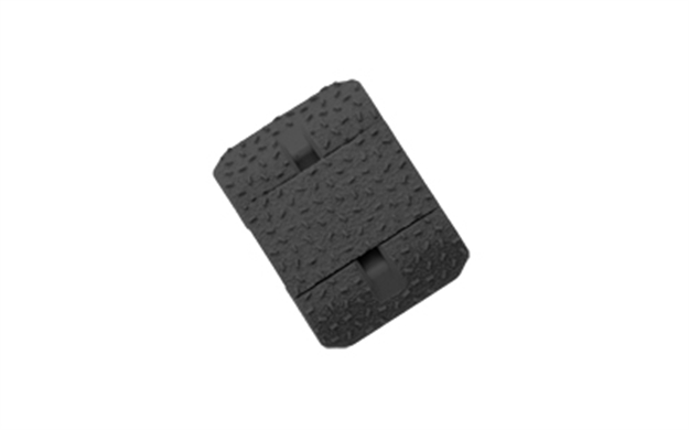 Picture of  Magpul Mag1365-Blk Rail Covers Type 2 Half Slot For M-Lok, Black Aggressive Textured Polymer