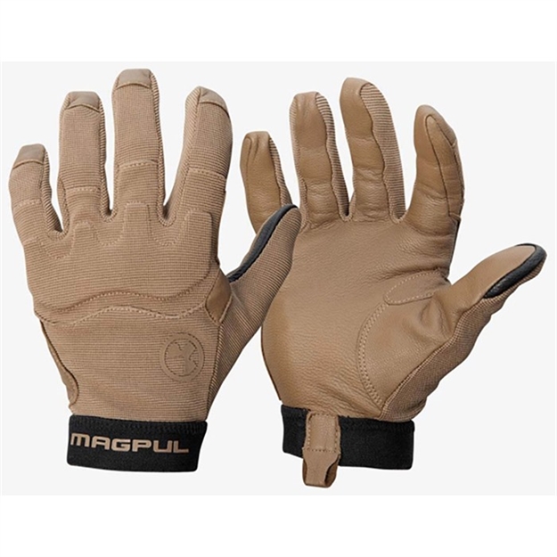 Picture of  Magpul Mag1015-251 Patrol 2.0 Gloves Coyote Nylon/Leather Medium 840815122494