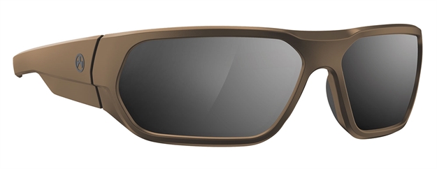 Picture of Magpul Mag1043-070 Radius  Gray/Silver Mirror Polycarbonate Lens Flat Dark Earth Frame