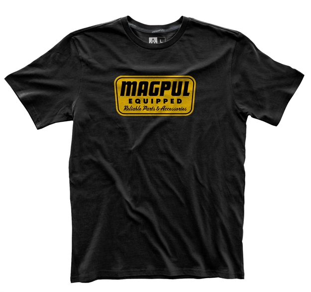 Picture of Magpul Mag1056-001-S Fine Cotton Reliable Parts T-Shirt Small Black