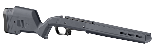 Picture of  Magpul Mag1069-Gry-Lt Hunter 110  Stock Fixed With Aluminum Bedding & Adj Comb Stealth Gray Synthetic Savage 110 Short Action Left Hand 840815130772